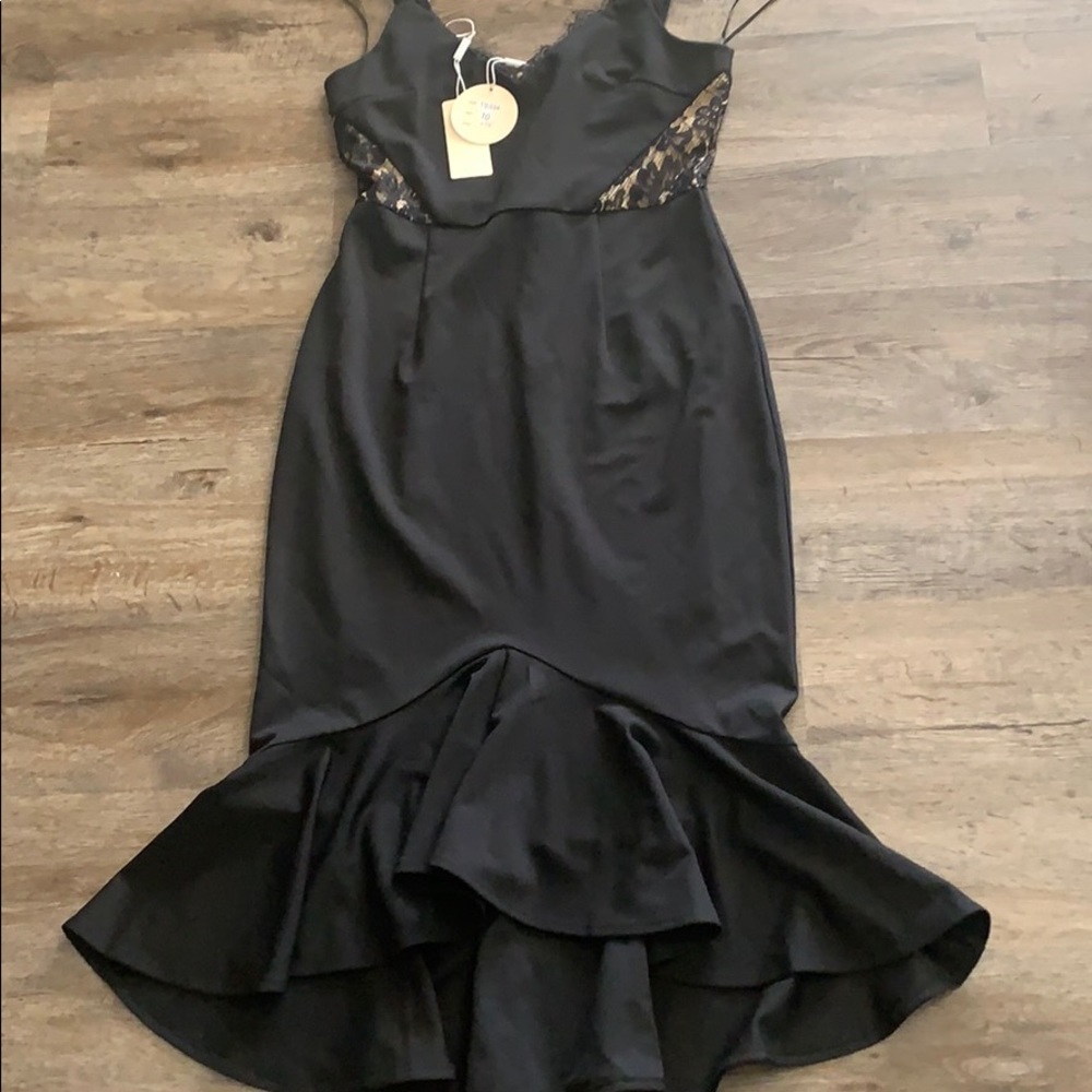 Two Sisters Label black dress